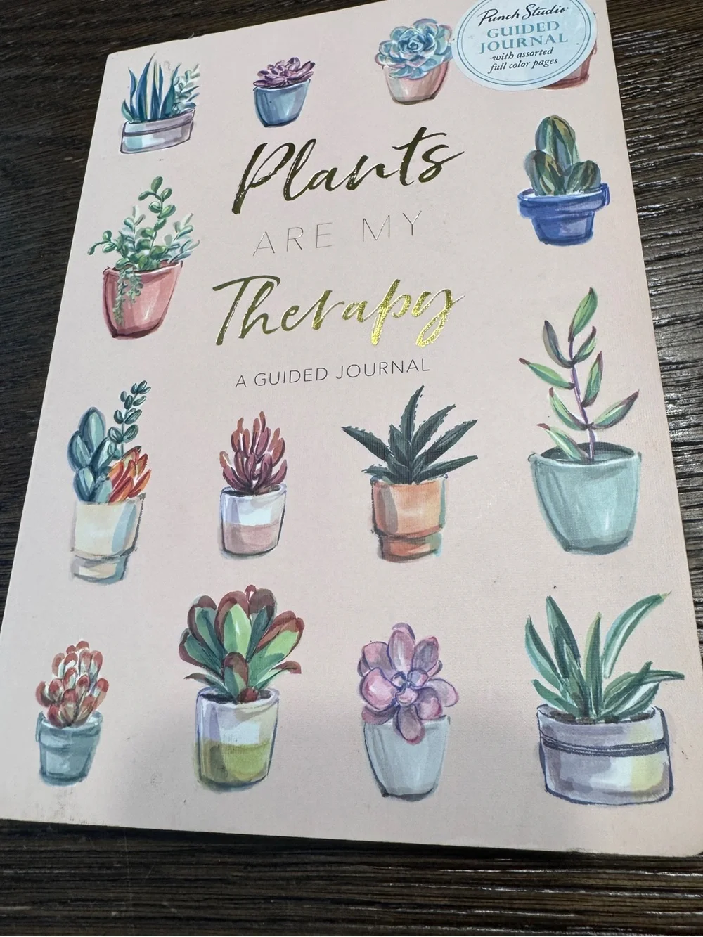 NEW Punch Studio Plants are My Therapy Guided Journal Plant Care Journal